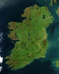 ireland from space